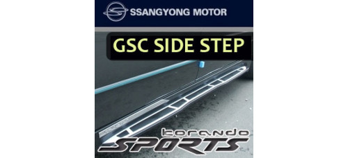 side running board steps ssangyong korando actyon 2012-14